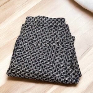 H&M Geometric Print Ankle Trousers